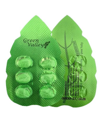 Green Valley 125 mg Sildenafil 6 Tablet