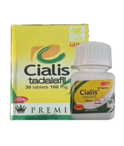 Premium Gold Tadalafil Cialis 100 mg 30 Tablet