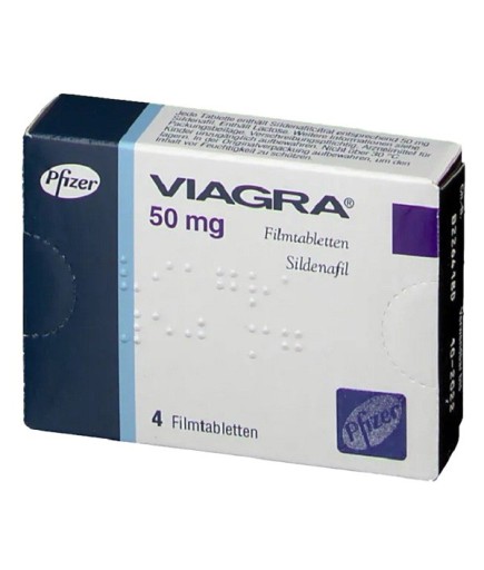 Viagra 50 mg 4 Tablet
