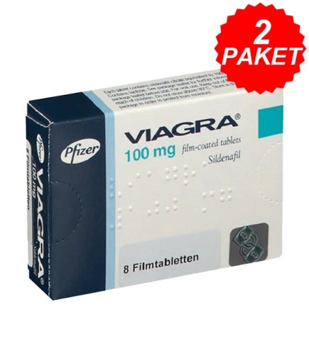 Viagra 100 mg 8 Tablet 2 Kutu