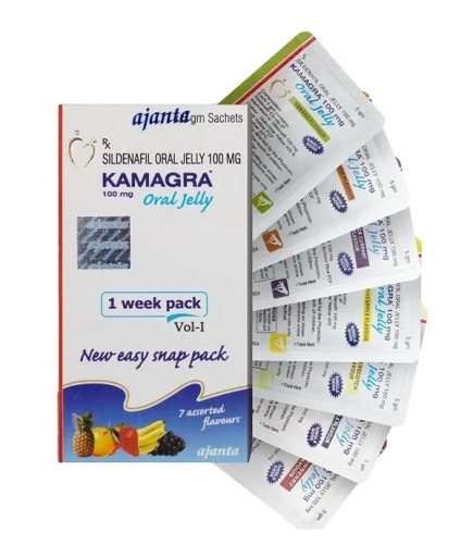 Kamagra Sildenafil Oral Jel 100 mg Kırılmalı