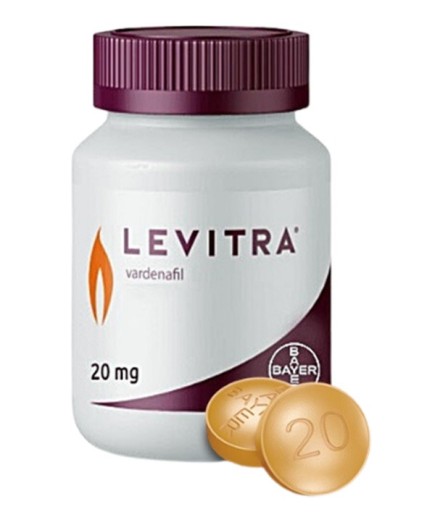 Levitra 20 mg 30 lu Tablet