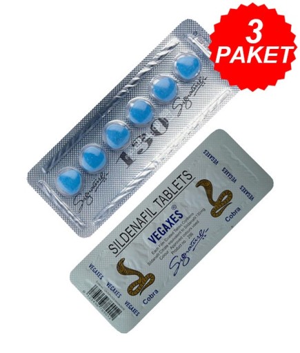 Cobra 130 mg Sildenafil 18 Tablet Mavi
