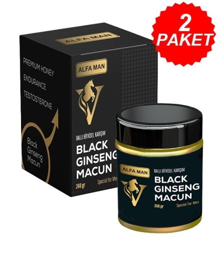 Alfa Man Erkek Güç Macun 240 gr 2 Kutu